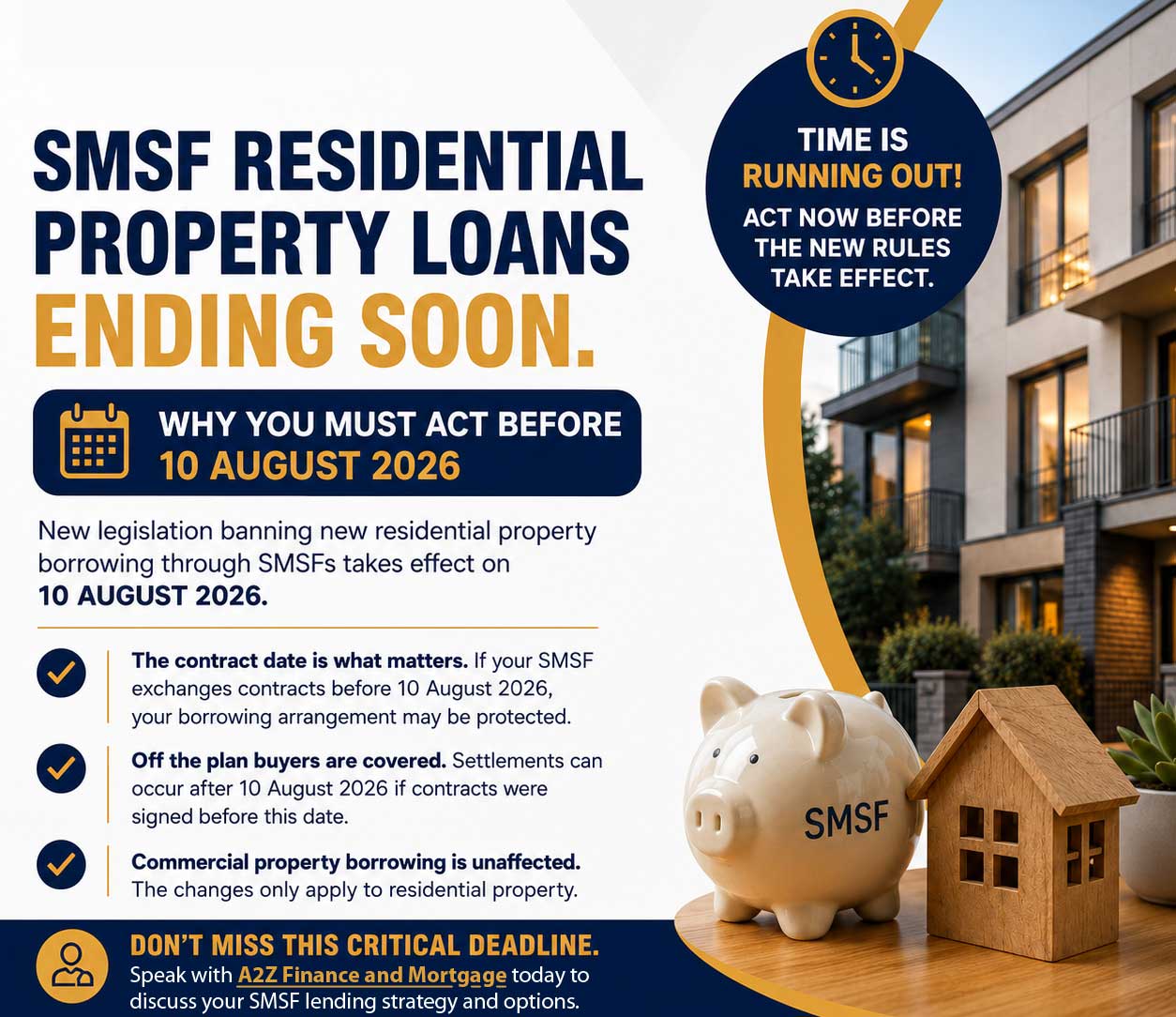 SMSF Residential Property Changes 2026