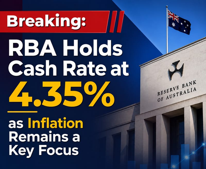 RBA Holds Cash Rate as Inflation Remains a Key Focus